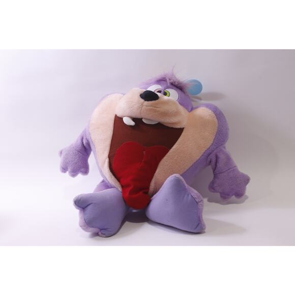 Tiny Toon Adventures Dizzy Devil Plush Purple Stuffed Animal ~ 251227-WH 519